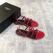 YSL Red Sandal - 3