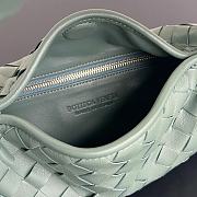 Bottega Veneta Small Hop Green Aloe 41x20.5x7.5cm - 3