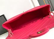 Chanel Large Flap Bag Pink Caviar Gold 38x27x12cm - 6