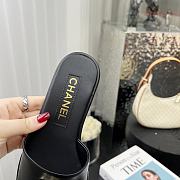 Chanel Black Sandal Heel 4cm  - 4