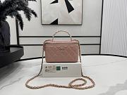 Chanel Vanity Case Pink Lambskin 17cm - 1