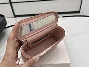 Chanel Vanity Case Pink Lambskin 17cm - 6