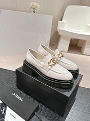 Chanel White Loafer - 5