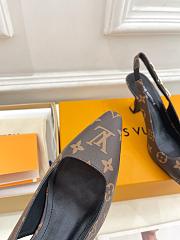Louis Vuitton LV Sparkle Slingback Pump Monogram 6.5cm - 5