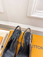 Louis Vuitton LV Sparkle Slingback Pump Monogram 6.5cm - 4