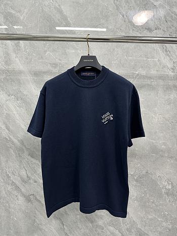 Louis Vuitton LV Navy Blue T-shirt