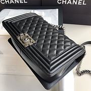 Chanel Leboy lambskin Bag in Black With Silver Hardware 67086 - 4