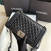 Chanel Leboy lambskin Bag in Black With Silver Hardware 67086 - 3