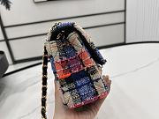 Chanel Small Flap Bag Tweed 20cm - 5