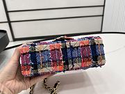 Chanel Small Flap Bag Tweed 20cm - 4