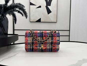 Chanel Medium Flap Bag Tweed 25cm