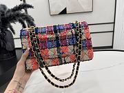 Chanel Medium Flap Bag Tweed 25cm - 4