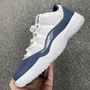 Nike Air Jordan 11 Retro Blue Sneaker - 4