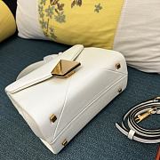 Valentino Garavani One Stud Top Handle White Bag 20x13x8.5cm - 2