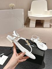 Chanel White Sandal 03 - 4