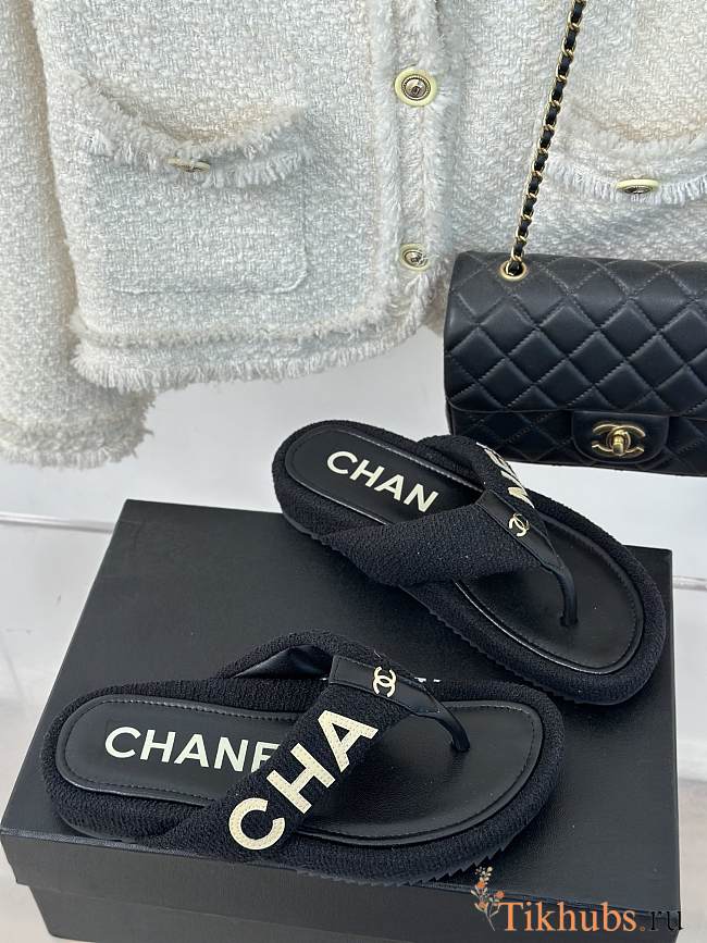 Chanel Black Slipper 05 - 1