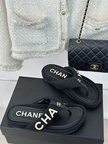 Chanel Black Slipper 05