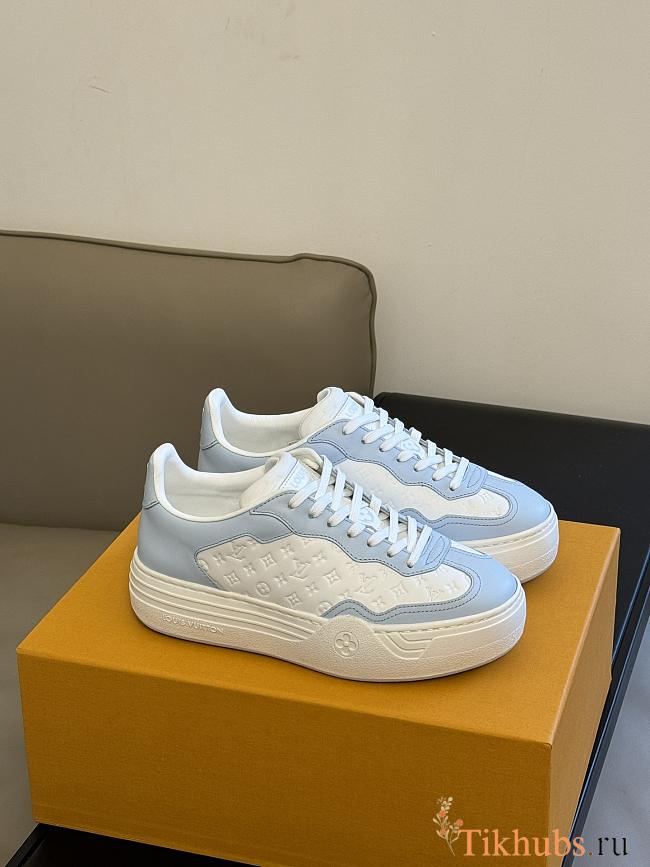 Louis Vuitton LV Groovy Platform Sneaker Light Blue - 1