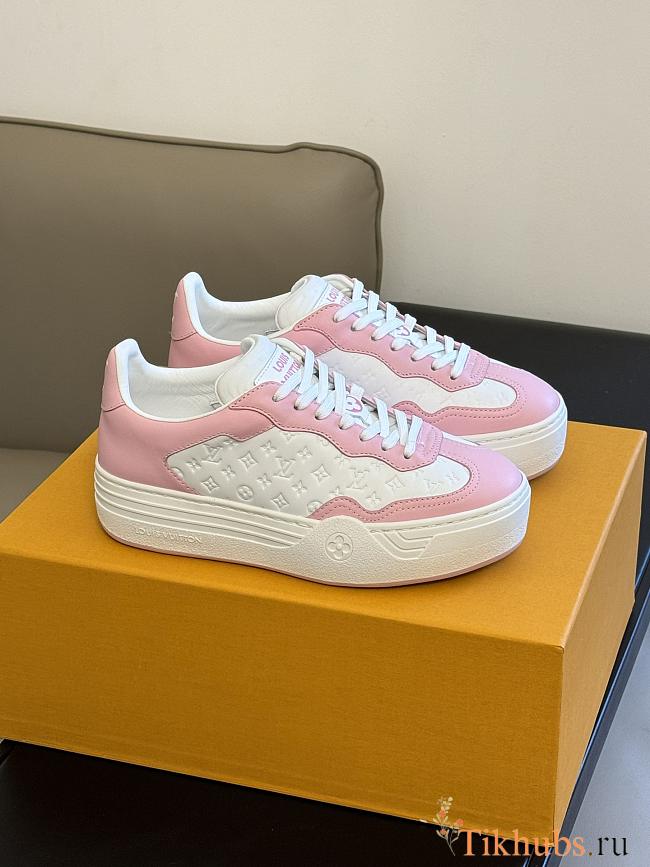 Louis Vuitton LV Groovy Platform Sneaker Pink - 1