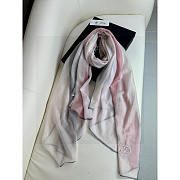 Chanel Cashmere Scarf Pink 100x200cm - 1