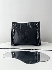 YSL Niki Medium Tote Bag In Nero Black 33x27x11.5cm - 1
