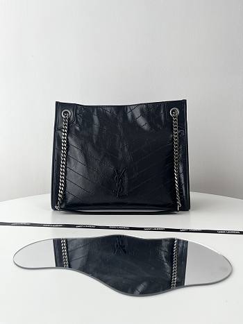 YSL Niki Medium Tote Bag In Nero Black 33x27x11.5cm