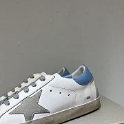 Golden Goose White Blue Sneaker - 5