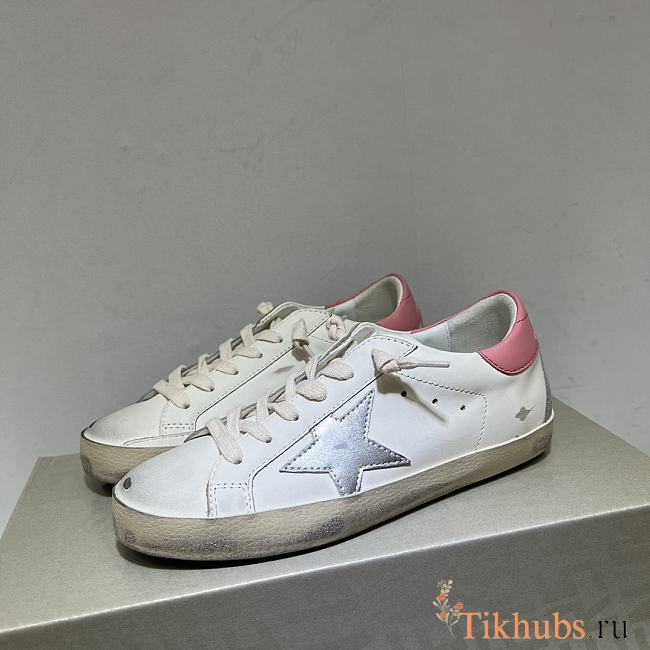 Golden Goose White Pink Sneaker - 1