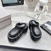 Balenciaga Platform Crocs Black - 3