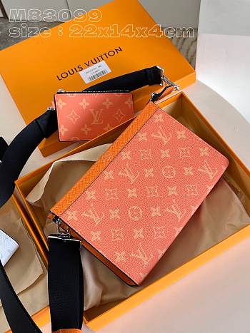 Louis Vuitton LV Gaston Bag Orange 22 x 14.5 x 4.5 cm