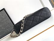 Chanel Hobo Black Caviar Bag 24.5x19x9cm - 6