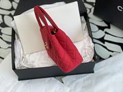 Chanel Kelly Bag Red Fabric Gold 19x13x7cm - 2