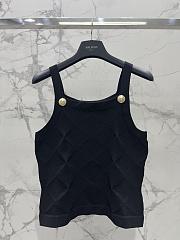 Balmain Black Tank Top - 1