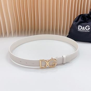 DG White Belt 02 3cm
