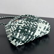 Bottega Veneta Mini Tosca Green White Bag 20x16.5x7cm - 5