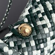 Bottega Veneta Mini Tosca Green White Bag 20x16.5x7cm - 4