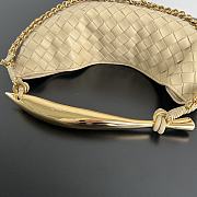 Bottega Veneta Sardine Top Handle Bag Beige 33x20x4cm - 4