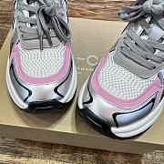 Balenciaga Silver Pink Sneaker - 2