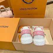 Louis Vuitton LV Time Out White Pink Sneaker  - 5