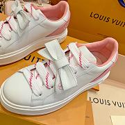 Louis Vuitton LV Time Out White Pink Sneaker  - 4