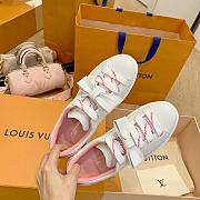 Louis Vuitton LV Time Out White Pink Sneaker  - 2