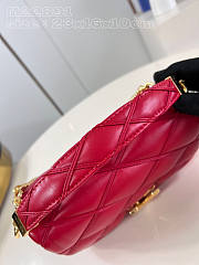 Louis Vuitton LV GO-14 MM Malletage Red 23 x 16 x 10 cm - 4