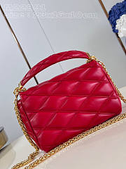 Louis Vuitton LV GO-14 MM Malletage Red 23 x 16 x 10 cm - 3