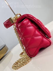 Louis Vuitton LV GO-14 MM Malletage Red 23 x 16 x 10 cm - 2