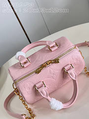 Louis Vuitton LV Speedy Bandoulière 20 Pink 20.5 x 13.5 x 12 cm - 4