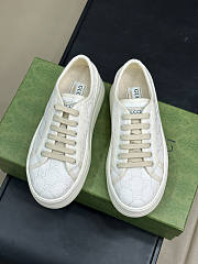 Gucci Women's Platform White Sneakers - 3