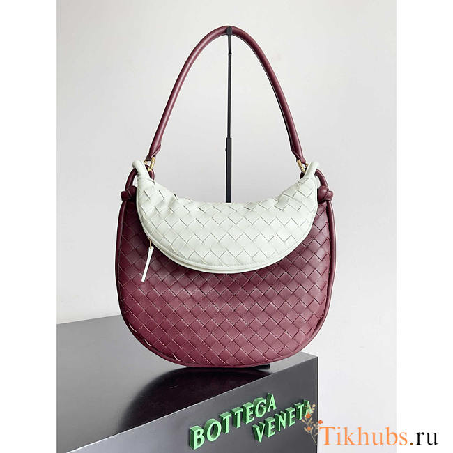 Bottega Veneta Medium Gemelli Barolo Glacier 36x10x25cm - 1