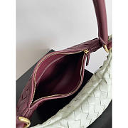 Bottega Veneta Medium Gemelli Barolo Glacier 36x10x25cm - 3