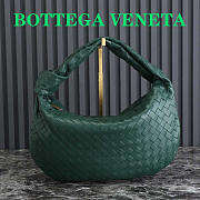 Bottega Veneta Small Jodie Intrecciato Shoulder Bag Dark Green 48x40x16cm - 1