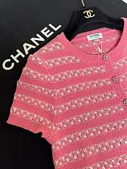 Chanel Pink T-shirt 04 - 3